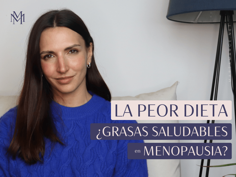 dieta baja en grasas en menopausia
