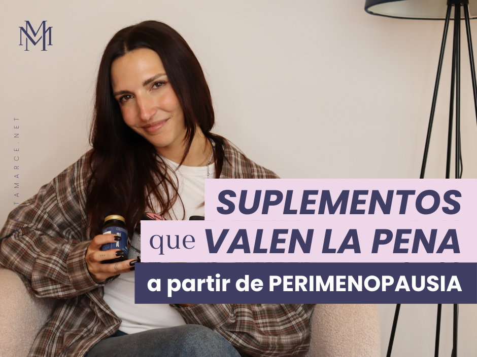 ¿Qué suplementos tomar en menopausia? Guía clara y basada en evidencia